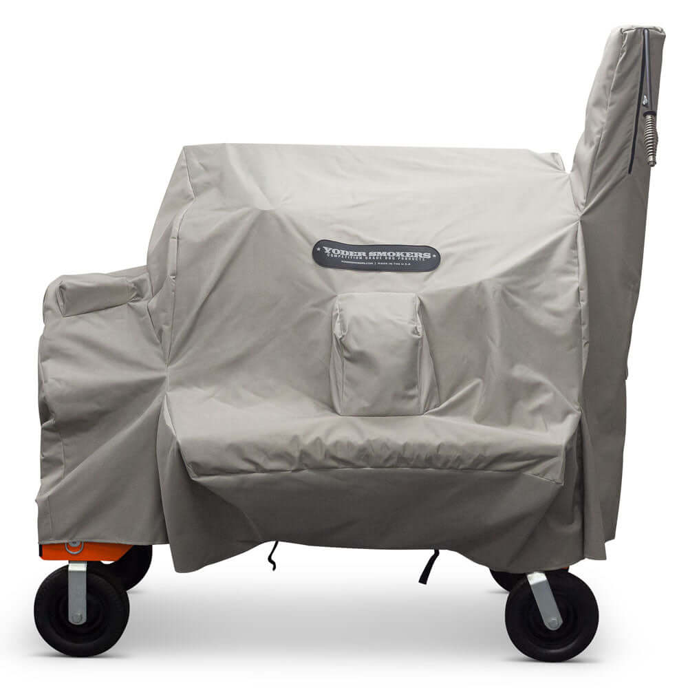 Yoder Smokers YS1500 Fitted All-Weather Cover - Fixed Stack - The Kansas City BBQ Store