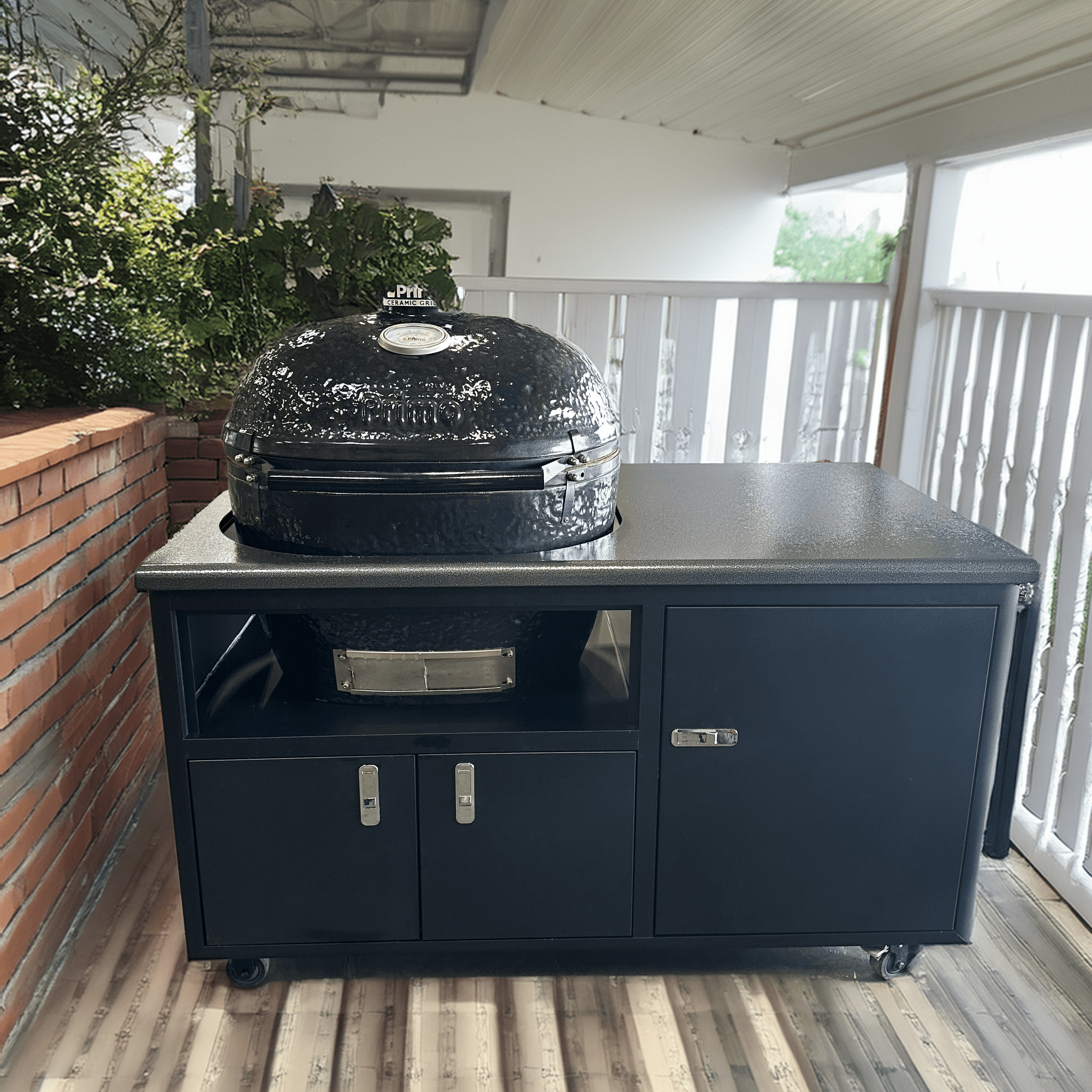 Challenger Design 54" Torch Cart for Primo XL - The Kansas City BBQ Store
