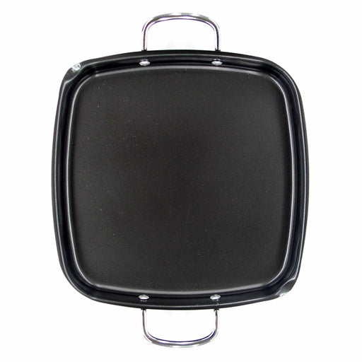 Grill Simple Non-Stick Square Deep Dish Griddle - The Kansas City BBQ Store