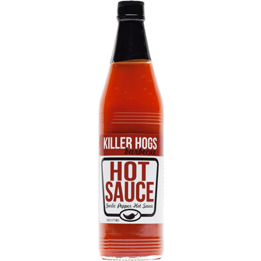 Killer Hogs Garlic Pepper Hot Sauce 6 oz. - The Kansas City BBQ Store