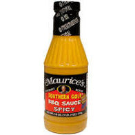 Maurice's Southern Gold Spicy BBQ Sauce 18 oz. - The Kansas City BBQ Store