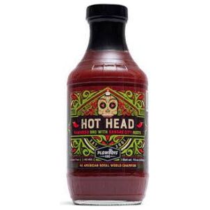 Plowboys BBQ Hot Head Sauce 16 oz. - The Kansas City BBQ Store