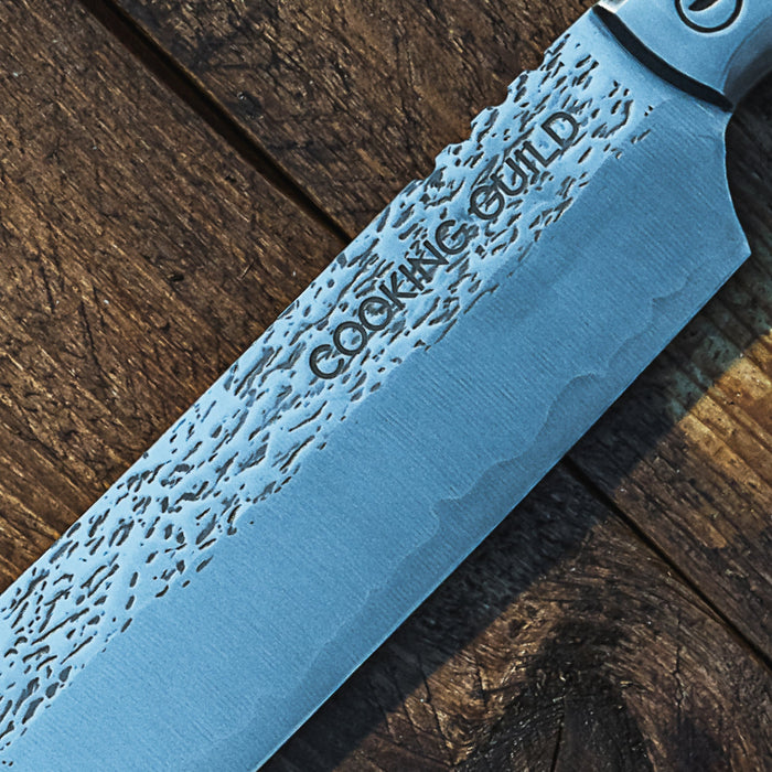 12" Grizzly Scimitar | Forged Japanese San-Mai Steel - The Kansas City BBQ Store