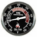 Tel-Tru BQ300 Thermometer, 3" black dial, 4" stem - The Kansas City BBQ Store