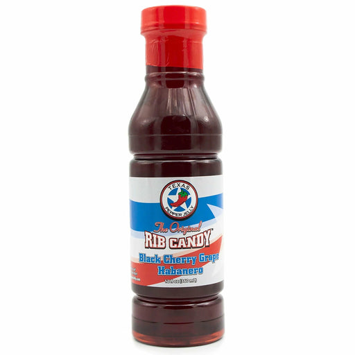 Texas Pepper Jelly Rib Candy Black Cherry Grape Habanero 12 oz. - The Kansas City BBQ Store