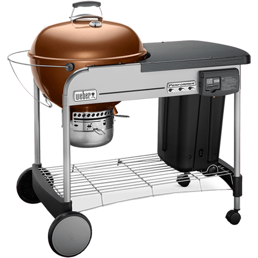 Weber Performer Deluxe Charcoal Grill - The Kansas City BBQ Store