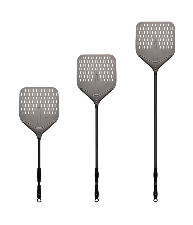 Alfa 36" 3 Piece Black Peel Set - The Kansas City BBQ Store