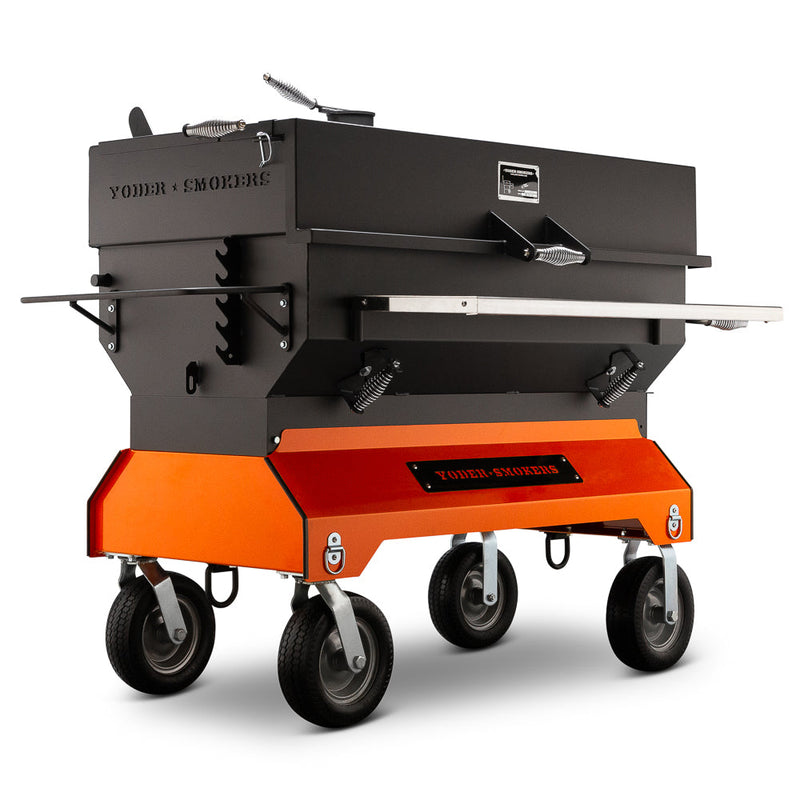 Yoder Smokers Flat Top 24 x 48" Charcoal Grill - The Kansas City BBQ Store