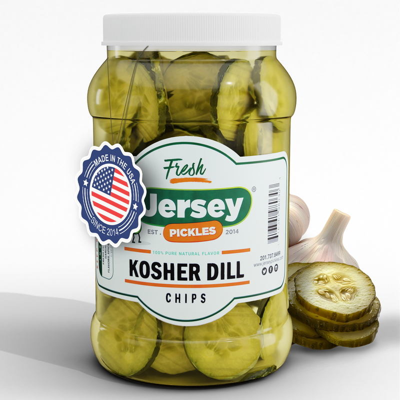 Kosher Dill Pickle Chips