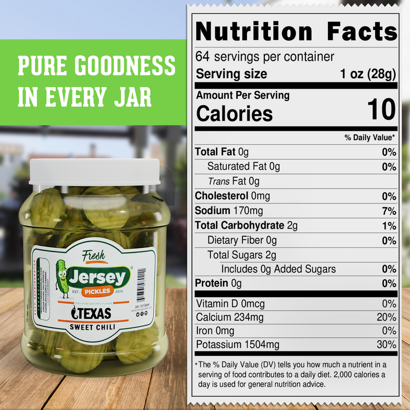 Texas Sweet Chilli Pickle Chips