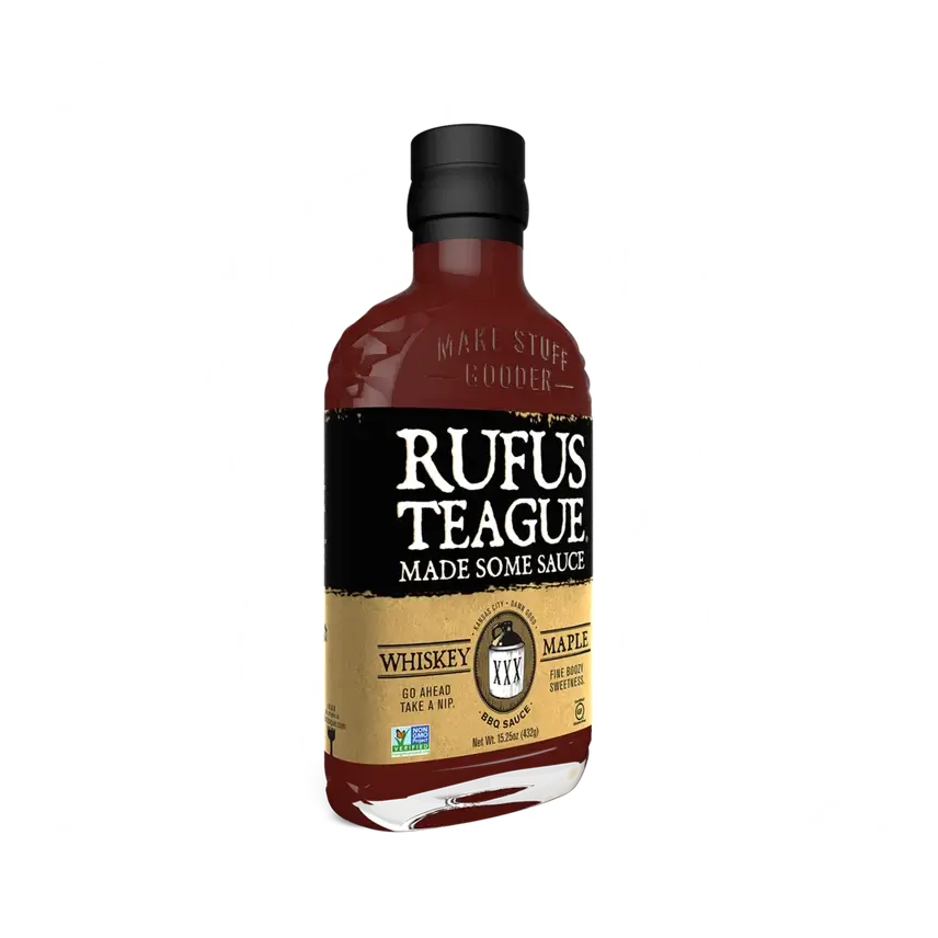Rufus Teague Whiskey Maple Barbecue Sauce