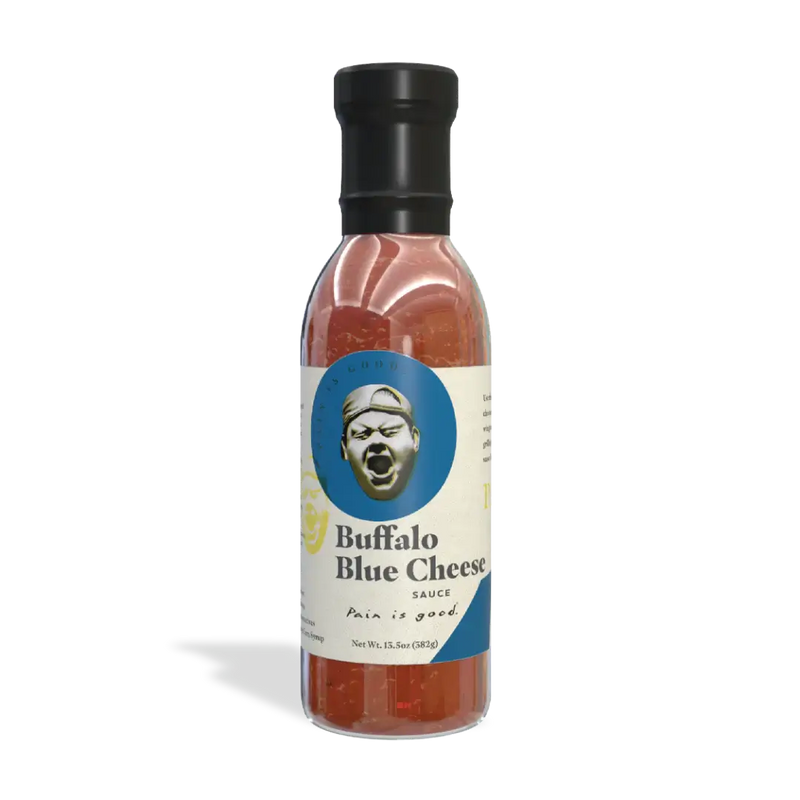 Pain is Good Buffalo Blue Cheese Wing Sauce 13.5 oz. - The Kansas City BBQ Store
