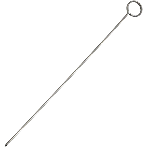 12" Stainless Steel Oval Skewers 12-pk - The Kansas City BBQ Store
