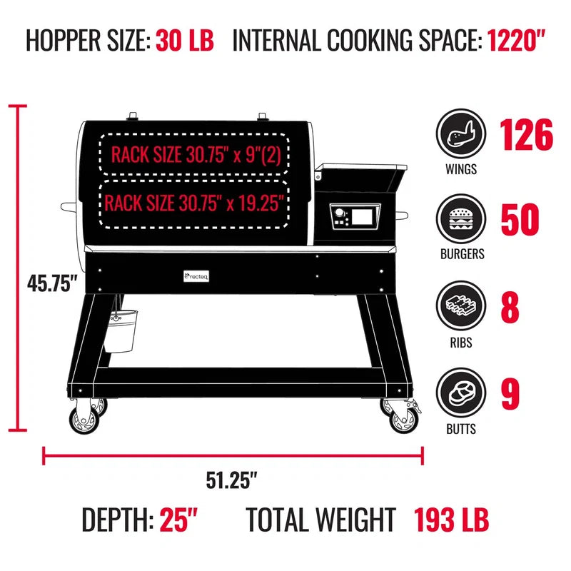 Recteq Backyard Beast 1200 Pellet Grill