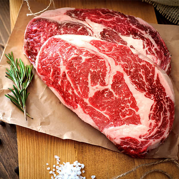Certified Angus Beef prime ribeye steak 14oz premium steakhouse cut for grilling