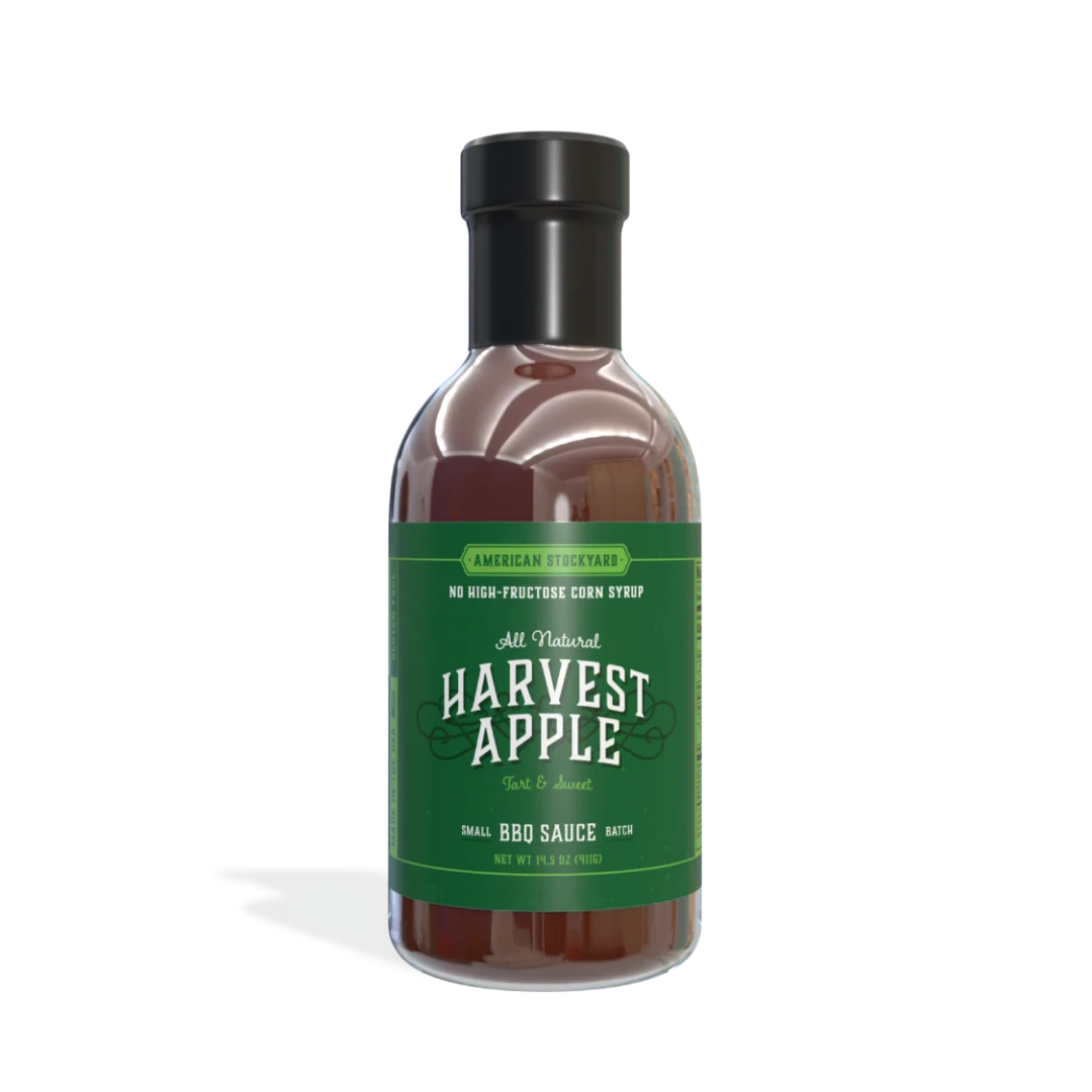 American Stockyard Harvest Apple BBQ Sauce 14.5 oz. - The Kansas City BBQ Store