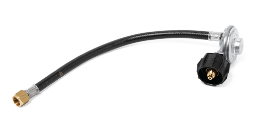 14 inch propane grill regulator for replacing worn or cracked hoses on gas grills like LEX, Rogue®, and Prestige® Series.
