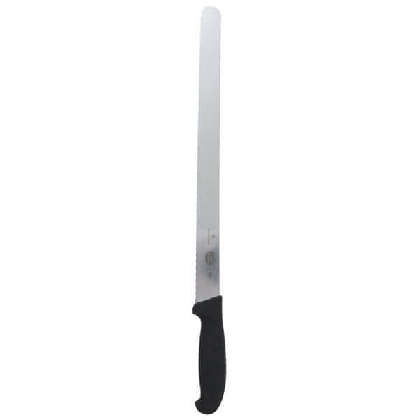 Victorinox 14" Serrated Roast Beef Slicer, Black Fibrox Pro Handle - The Kansas City BBQ Store
