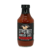 17th Street Barbecue Apple City Red BBQ sauce 18 oz bottle sweet tangy barbecue sauce for ribs pork and chicken