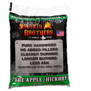 Smokin Brothers Pure Apple Hickory Pellets
