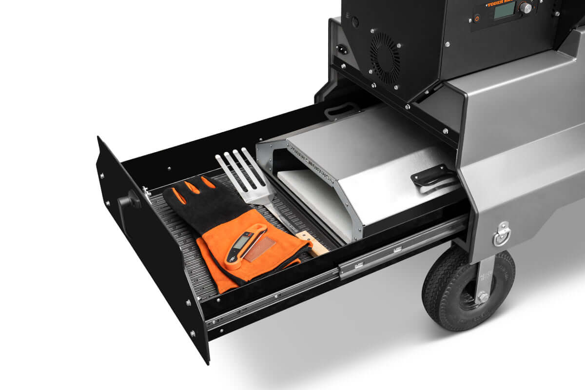 Yoder Smokers YS1500S Pellet Grill with Storage Drawer