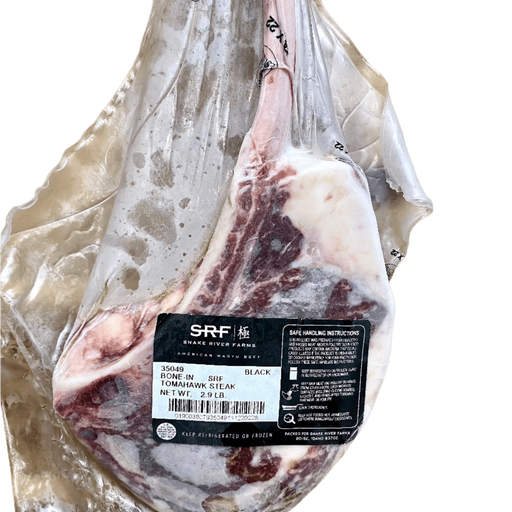 American Wagyu Beef Tomahawk Steak Black - The Kansas City BBQ Store
