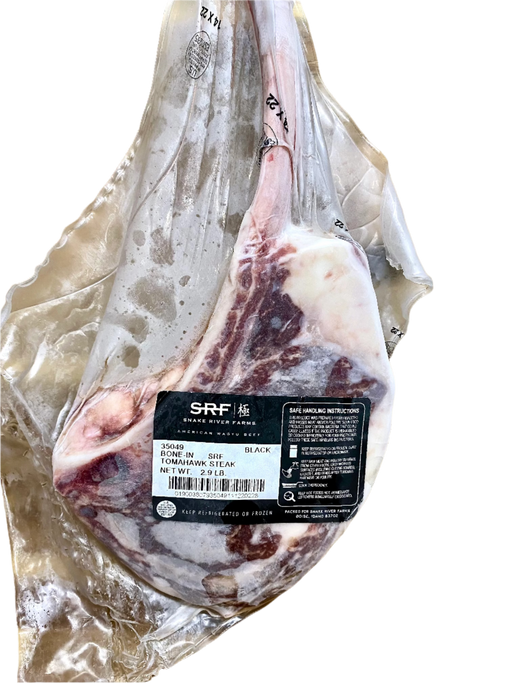 American Wagyu Beef Tomahawk Steak Black - The Kansas City BBQ Store