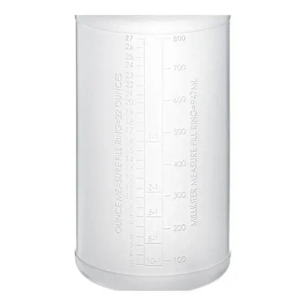 Translucent trigger spray bottle for spritzing meat during barbecue cooks