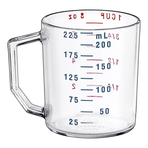 Cambro Camwear® 1 Cup Measuring Cup - The Kansas City BBQ Store