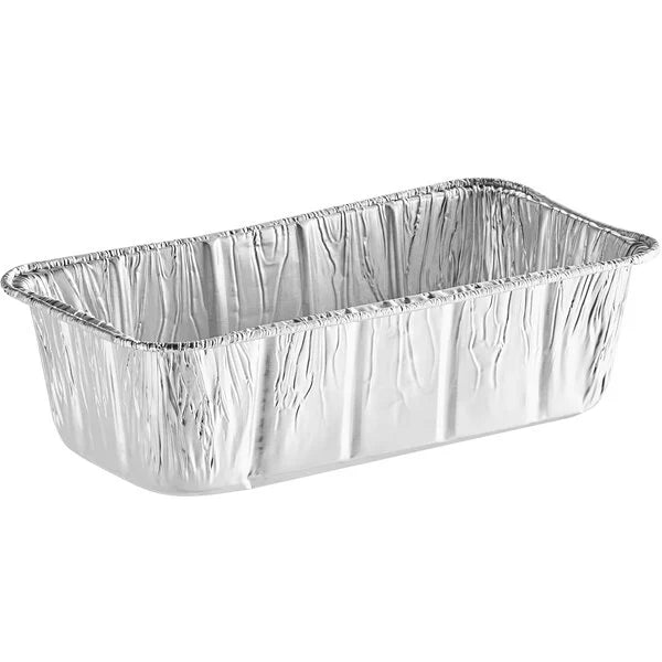 Choice 2 lb. Aluminum Foil Loaf Pan (Singles)