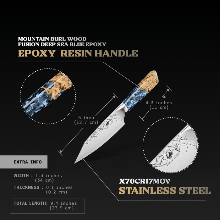 Nomad Series Petty Knife - The Kansas City BBQ Store