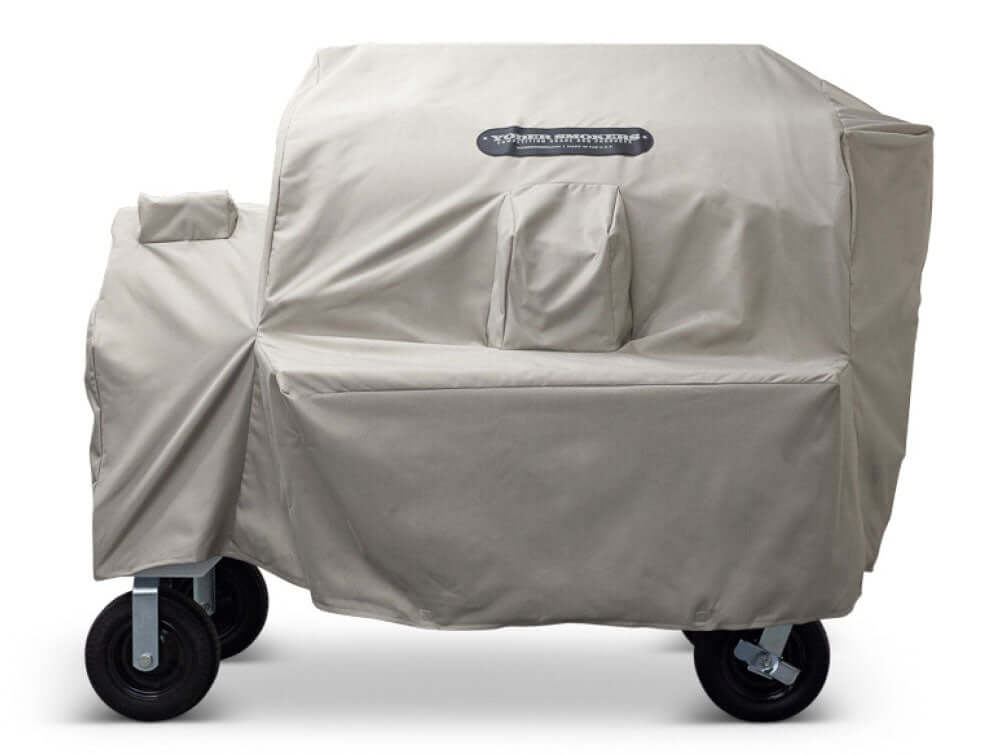 Yoder Smokers YS1500 Fitted All-Weather Cover - Removable Stack - The Kansas City BBQ Store