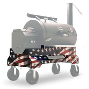 Yoder Smokers YS1500 American Flag Magnetic Wrap - The Kansas City BBQ Store