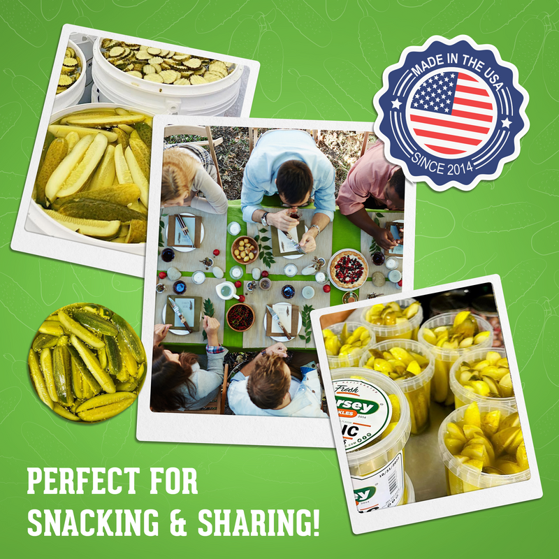 Fresh Garlic Dill Pickle Spears