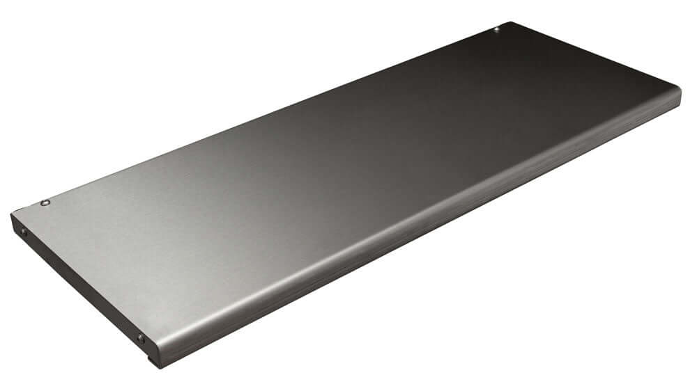 Yoder Smokers Stainless Steel Front Shelf Accessory for Offset Wood Pits - The Kansas City BBQ Store