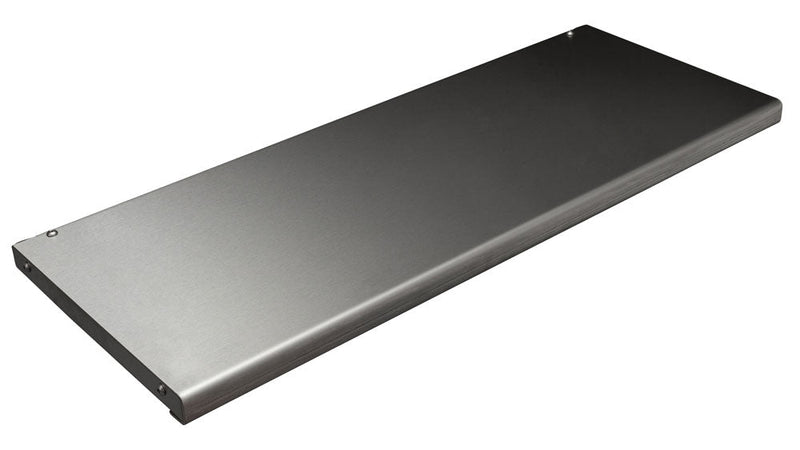 Yoder Smokers Stainless Steel Front Shelf Accessory for Offset Wood Pits - The Kansas City BBQ Store