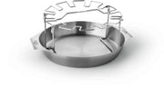 Napoleon Grills Chicken Leg Grill Rack for upright cooking of chicken legs and wings, made of durable stainless steel.