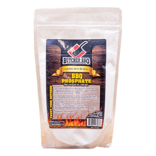 Butcher BBQ Phosphate 1 lb. - The Kansas City BBQ Store