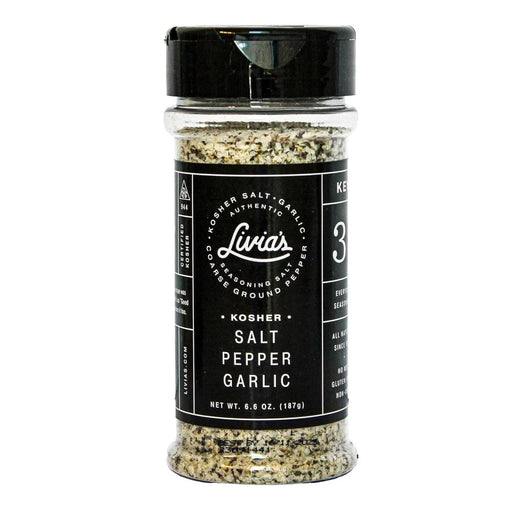 Livia's Salt Pepper Garlic Seasoning - The Kansas City BBQ Store