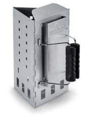 Napoleon Jetfire charcoal chimney starter for efficient charcoal grilling.