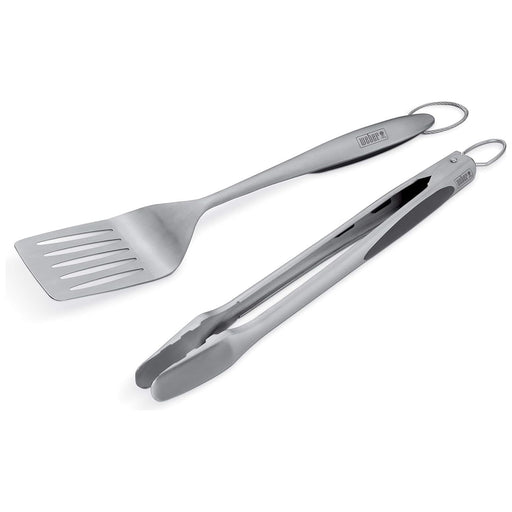 Weber Stainless Steel Style 2-Piece Barbecue Tool Set - The Kansas City BBQ Store