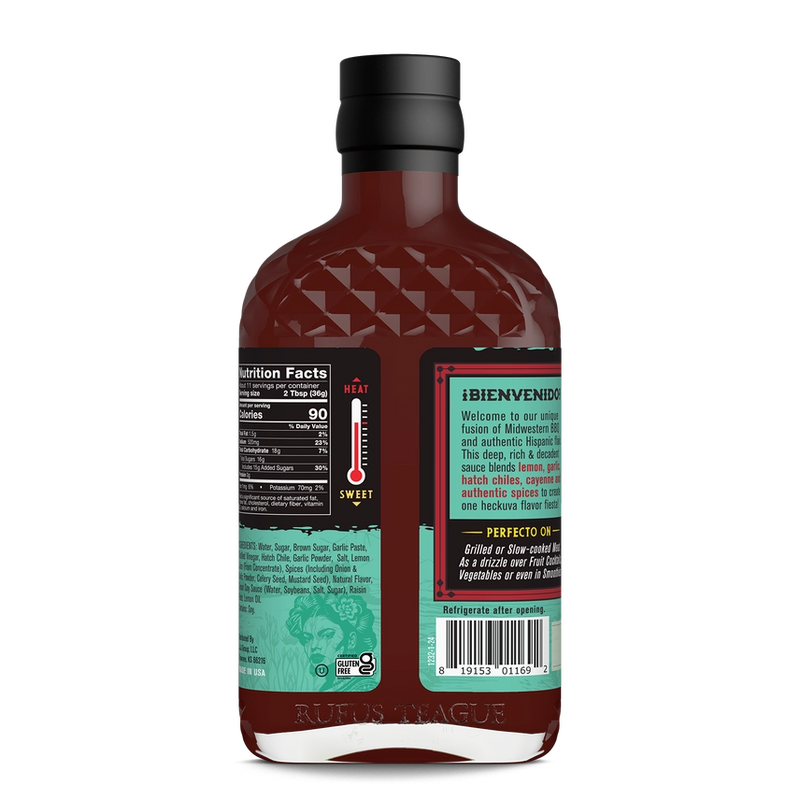 Rufus Teague Diablo Limonajo Barbecue Sauce