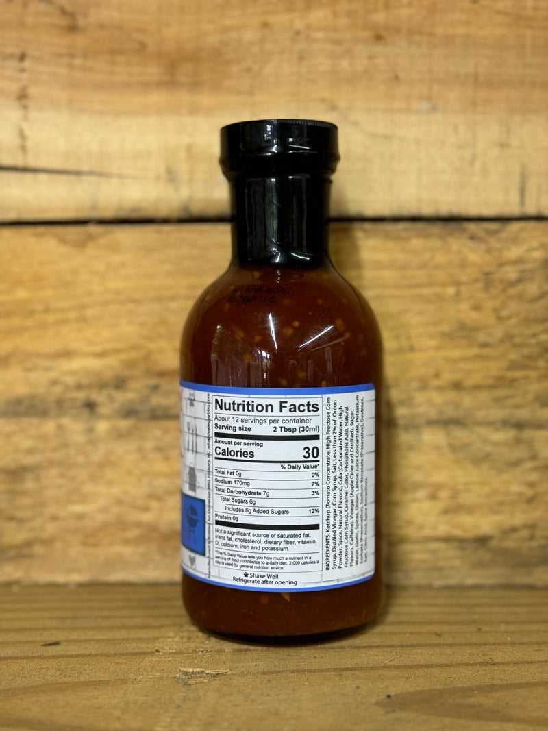Bella’s Blaze – Sweet & Spicy Finishing BBQ Sauce (12 oz)
