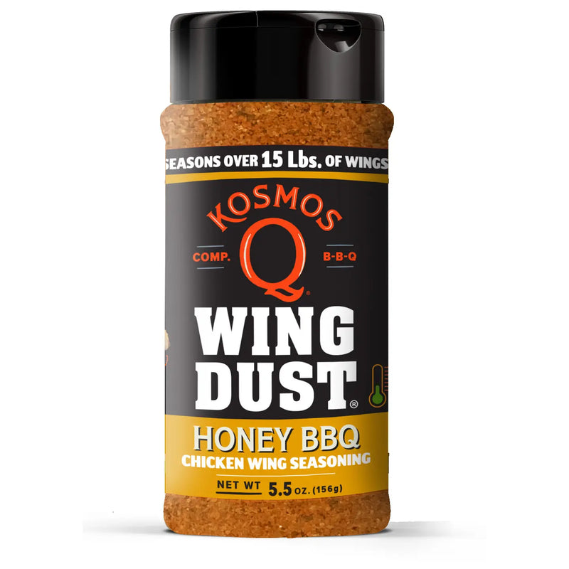 Kosmo's Q Honey BBQ Wing Dust 6 oz. - The Kansas City BBQ Store