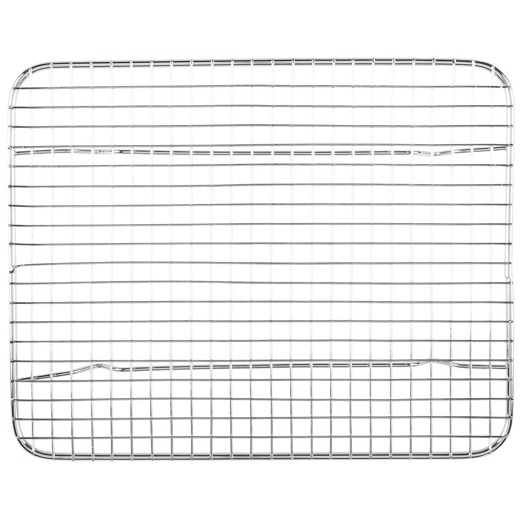 8" x 10" Half-Size Cooling Rack for Half-Size Steam Table Pan - The Kansas City BBQ Store
