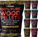 Kona Premium Wood Pellets - Grilling, BBQ & Smoking - Concentrated 100% Hardwood Variety Pack - The Kansas City BBQ Store