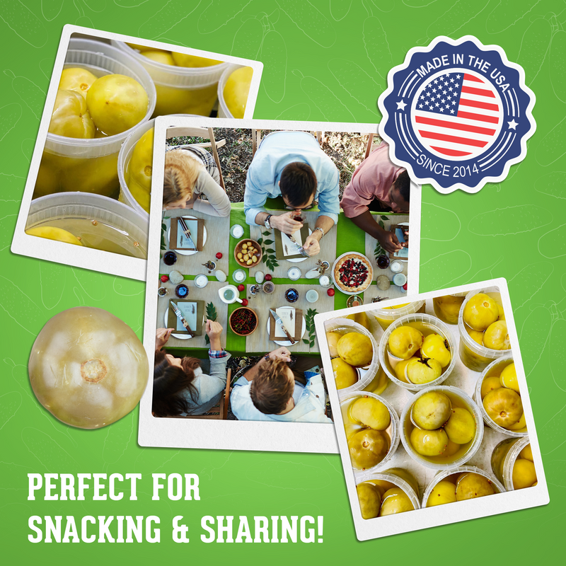 Sour Pickled Green Tomatoes