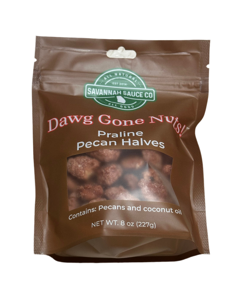 Dawg Gone Nuts Praeline Pecans (8 oz.)