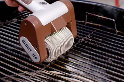 Horsepower Giddy Up Bristle Free Grill Brush - The Kansas City BBQ Store