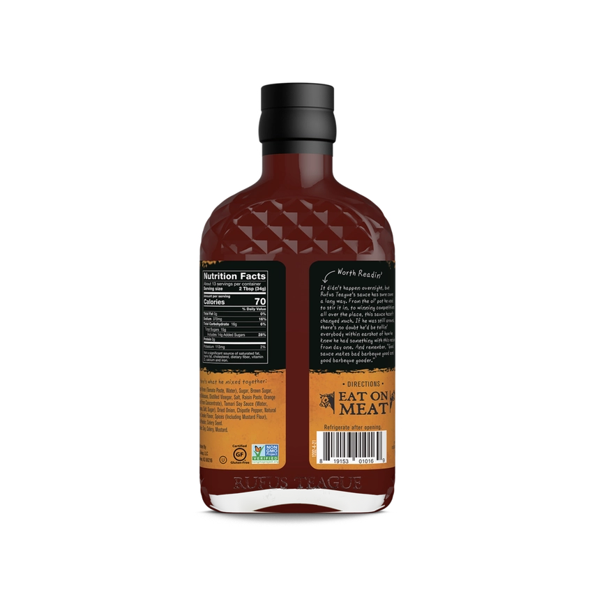 Rufus Teague Touch O' Heat Barbecue Sauce